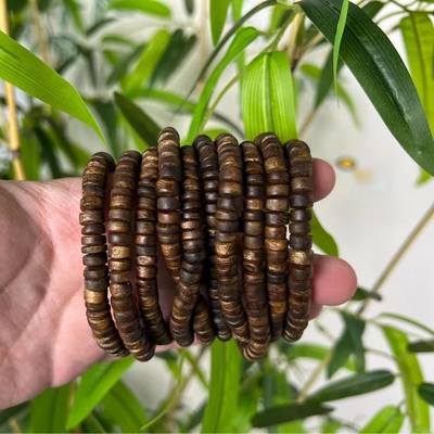 Hainan Agarwood, Chinese Agarwood, Money Beads, Random Wood Incense Bracelet