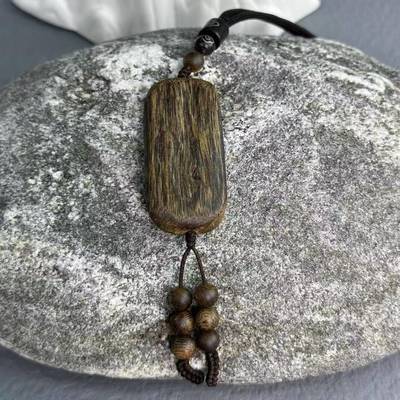 Hainan agarwood wood pendant