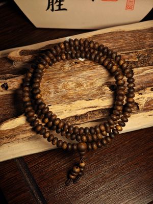 48 wild agarwood sinking grade oval bracelet